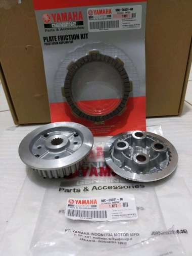 RUMAH KOPLING PLUS KAMPAS KOPLING 50C JUPITER MX NEW 135CC 4 LUBANG