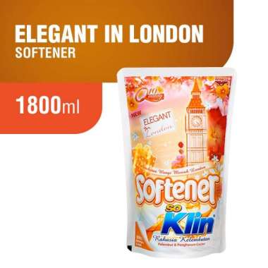 So Klin Softener Elegant In London Kuning Pouch [1800 mL]