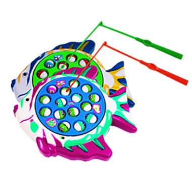 Mainan Anak - Fishing Game Kolam Pancing 15 Ikan Mancing Mania Pancing