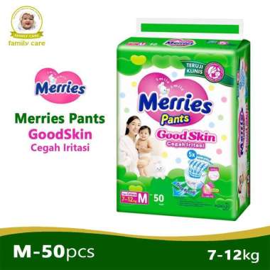 Merries Pants Good Skin M50 | Popok Merries M 50