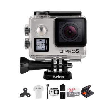 Brica B-PRO 5 AE Mark IIs AE2s Comb ... rt Action Camera - Silver