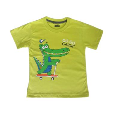 Mommy's Honey Karakter Go Go Gator Kaos Atasan Anak - Hijau
