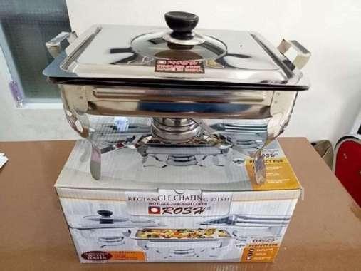 Square Chafing Dish Rosh / Prasmanan Makanan