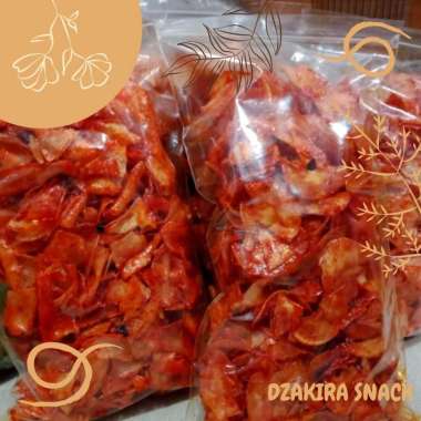 Cemilan Kiloan Keripik Balado - Pedas 250gram