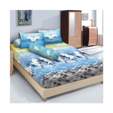 Kintakun Sprei Linen - 160 x 200 (Queen) - Bangau