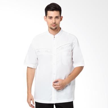 Arafah 01 Baju Koko Pria - White