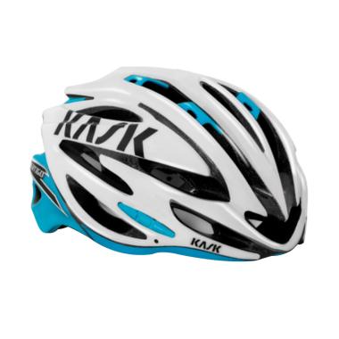 Kask Vertigo 2.0 Road Helmet Helm Sepeda - White Blue