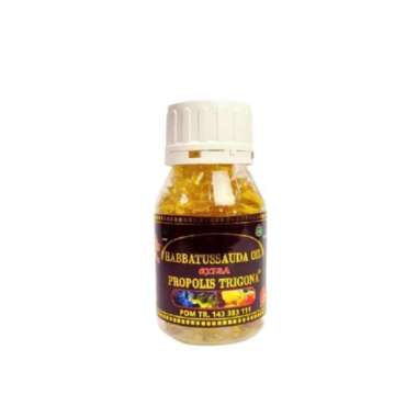 [Kecil] Habbatusaudah Extra Propolis Trigona Jogja Natural Herbal isi 100 Kapsul Jogja Natural Herba
