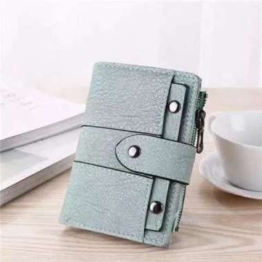 DOMPET WANITA PINKA MA133 IMPORT LIPAT KOREA FASHION BARU BATAM PREMIUM ORI QC028 WA031P3 Green