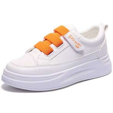 Fashion Sepatu Wanita Sneakers Korea | SEPATU PREMIUM & HIGH QUALITY SH02 333 37 Orange