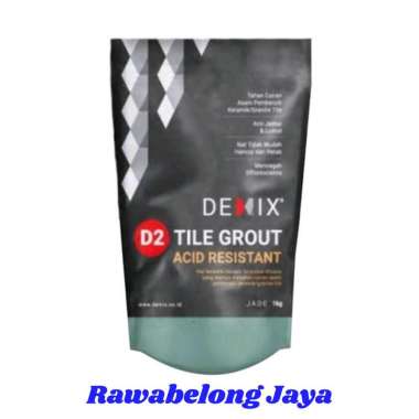 DEMIX D2 GROUT ACID RESISTANT (ANTI PROSTEK) / NAT PENGISI KERAMIK [1 KG] - GREY