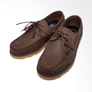 Grocks Grosseto Sepatu Formal Pria ... idas puma camel) - Coklat