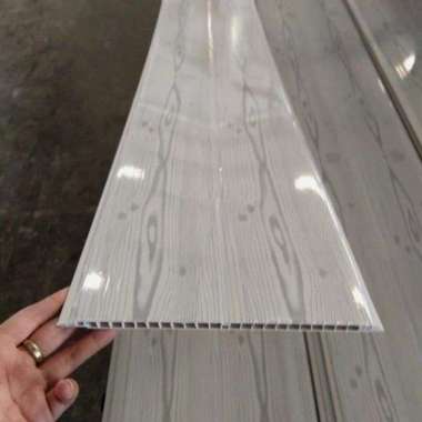 Plafon Pvc Motif Kayu KAYU PAPAN PUTIH