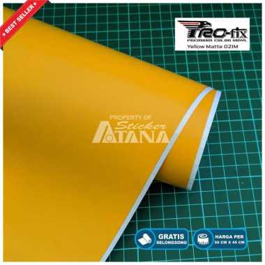 Skotlet Kuning Doff Scotlet Dop Stiker Matte Profix Sticker Meteran Decal Roll Scotlite Body Sepeda 