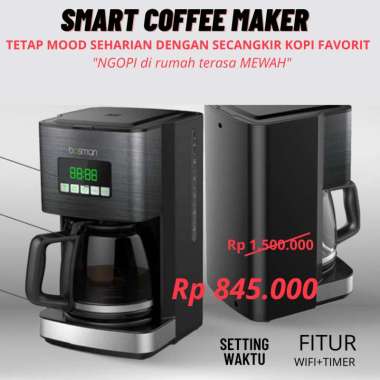 Smart Coffee Maker Mesin Kopi Otomatis Electric Coffee Machine Mesin Kopi Espresso Otomatis