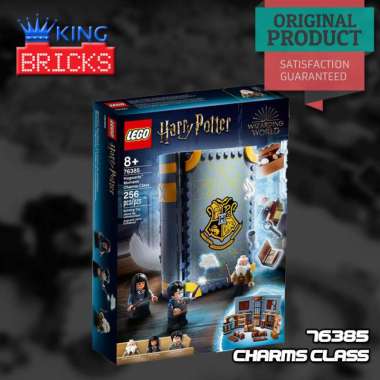 LEGO Original HARRY POTTER 76385 Hogwarts Moment Charms Class - Mainan Anak Kreatif Disney Hogwarts