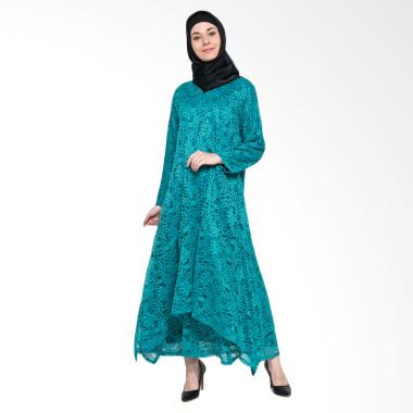 Kasa Heritage Rasha Gamis Muslim Wanita - Green