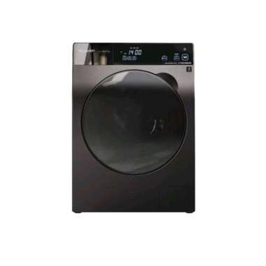SHARP Mesin Cuci Front Load [10,5 Kg] ES-FL1410DPX J-Tech Inverter