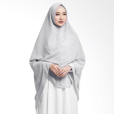 Cotton Bee Zahwa Syar'i Khimar Instan - Light Grey