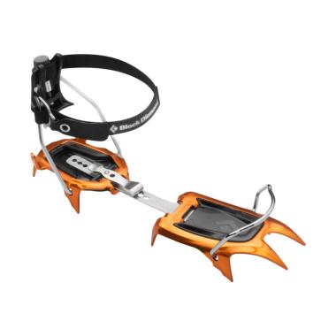 Black Diamond Neve Strap Crampons A ... Gunung Es - Orange Black