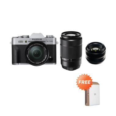 Fujifilm X-T20 kit XC 16-50mm Silve ... + XF35mm F/1.4R jpckemang