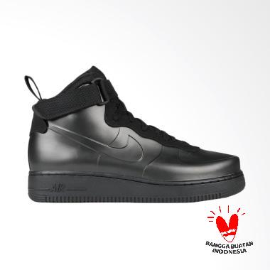 NIKE Air Force 1 Foamposite Sepatu Olahraga Pria- Black