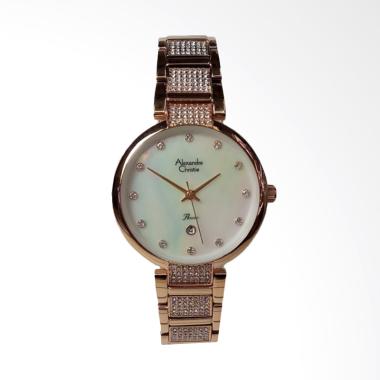 ... Alexandre Christie AC2685LD Passion Stainless Steel Jam Tangan Wanita Rosegold
