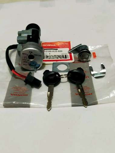kunci kontak Assy plus buka jok Honda Beat fi/Beat esp pop/2012-2016 k25
