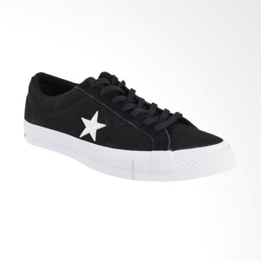 Converse One Star Sepatu Sneaker Pria - Black