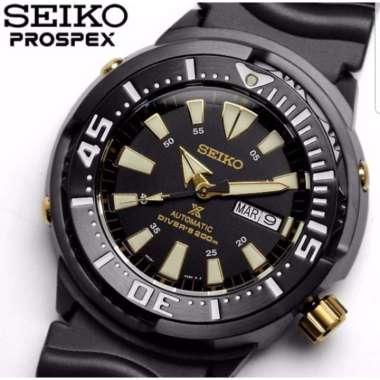 Seiko SRP641 SRP641K1 Prospex Shrouded Monster Baby Tuna Original Jam Tangan Pria