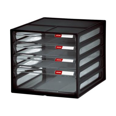 SHUTER DD-113 Desk File Organizer - Hitam
