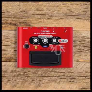 Efek Effect Pedal Stompbox Boss VE-2 VE2 Vokal Vocal Gitar Harmonist