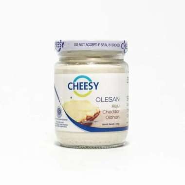 Cheesy cheddar cheese spread 240gr jar