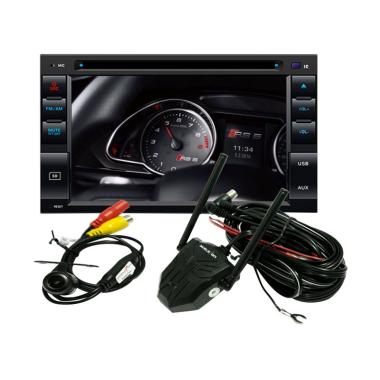 Skeleton DVD Fullset Paket Double Din Head Unit Mobil