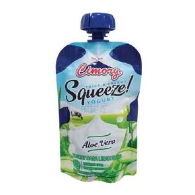 Promo Harga Cimory Squeeze Yogurt Aloe Vera 120 gr - Blibli