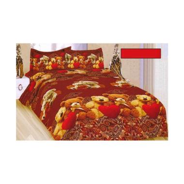 Bonita Motif Java Teddy Set Sprei