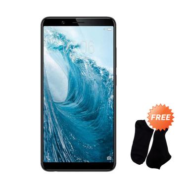 VIVO Y71 2-16 Smartphone - Black [1 ... + Free Kaos Kaki 7 Pasang