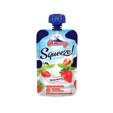 Cimory yoghurt squeeze strawberry 120ml