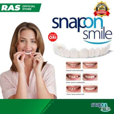 Gigi Palsu Instan Snap On Smile Garansi Original Authentic Veneer gigi Snapon Smile