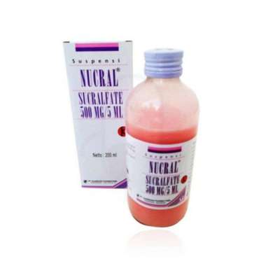 NUCRAL 500 MG 200 ML SUSPENSI