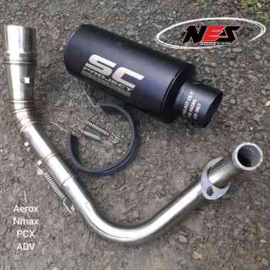 knalpot racing motor aerox matic