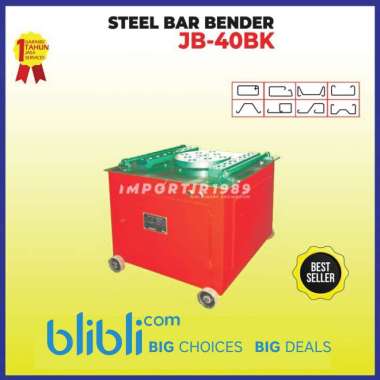 Mesin Pembengkok Besi Beton Eser 40 mm Steel Bar Bender AKS - JB40BK