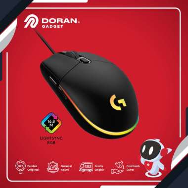 Logitech G102 Lightsync, G-102, G 102 Prodigy Gaming Mouse White