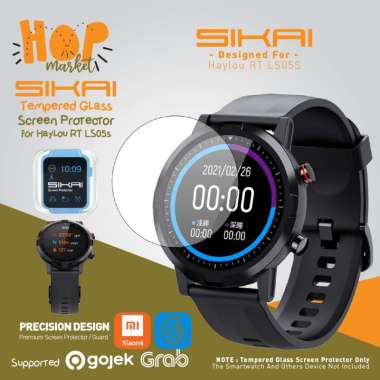 SIKAI Tempered Glass Screen Protector for Haylou RT LS05S Anti Gores TRANSPARENT