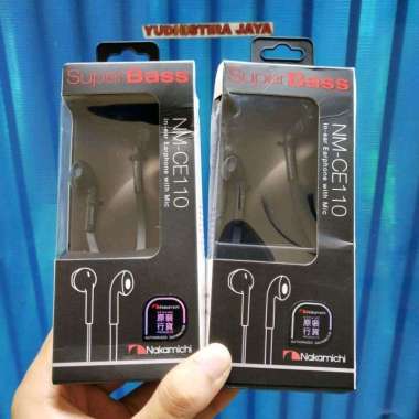 Nakamichi NM CE110 earphone Original hitam