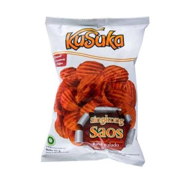 Kusuka Saos Balado Singkong Snack [60 g]