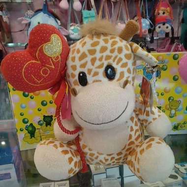 BMK BONEKA SIT ANIMAL LETTIC SEULGI jerapah