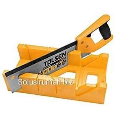 Tolsen gergaji pigura manual Manual Miter Saw Box ingco alat potong