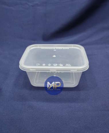 Thinwall Food Container Kotak 250ml / Cup Plastik Puding 250ml -25pcs
