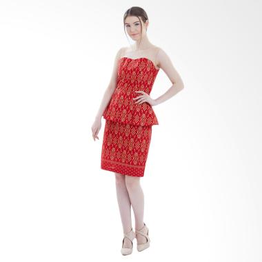 Batik Alindra Hikaru Dress Batik Wanita